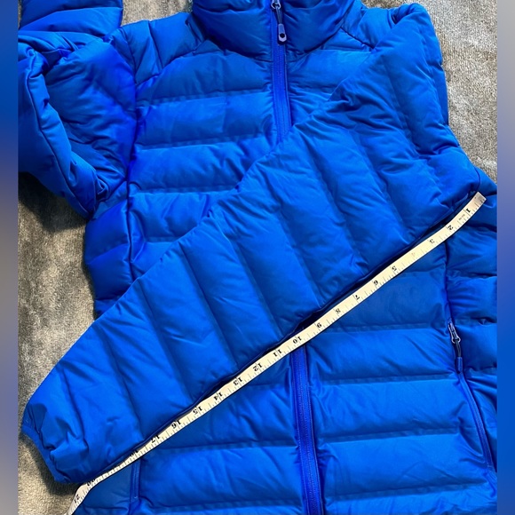 Mountain Hardwear Blue Down Puffer Jacket Women’s Size Medium - Picture 7 of 8
